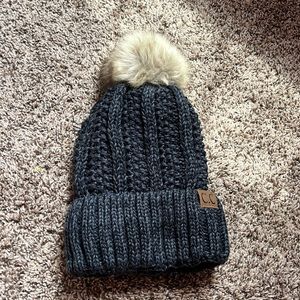C.C black Winter Hat one size